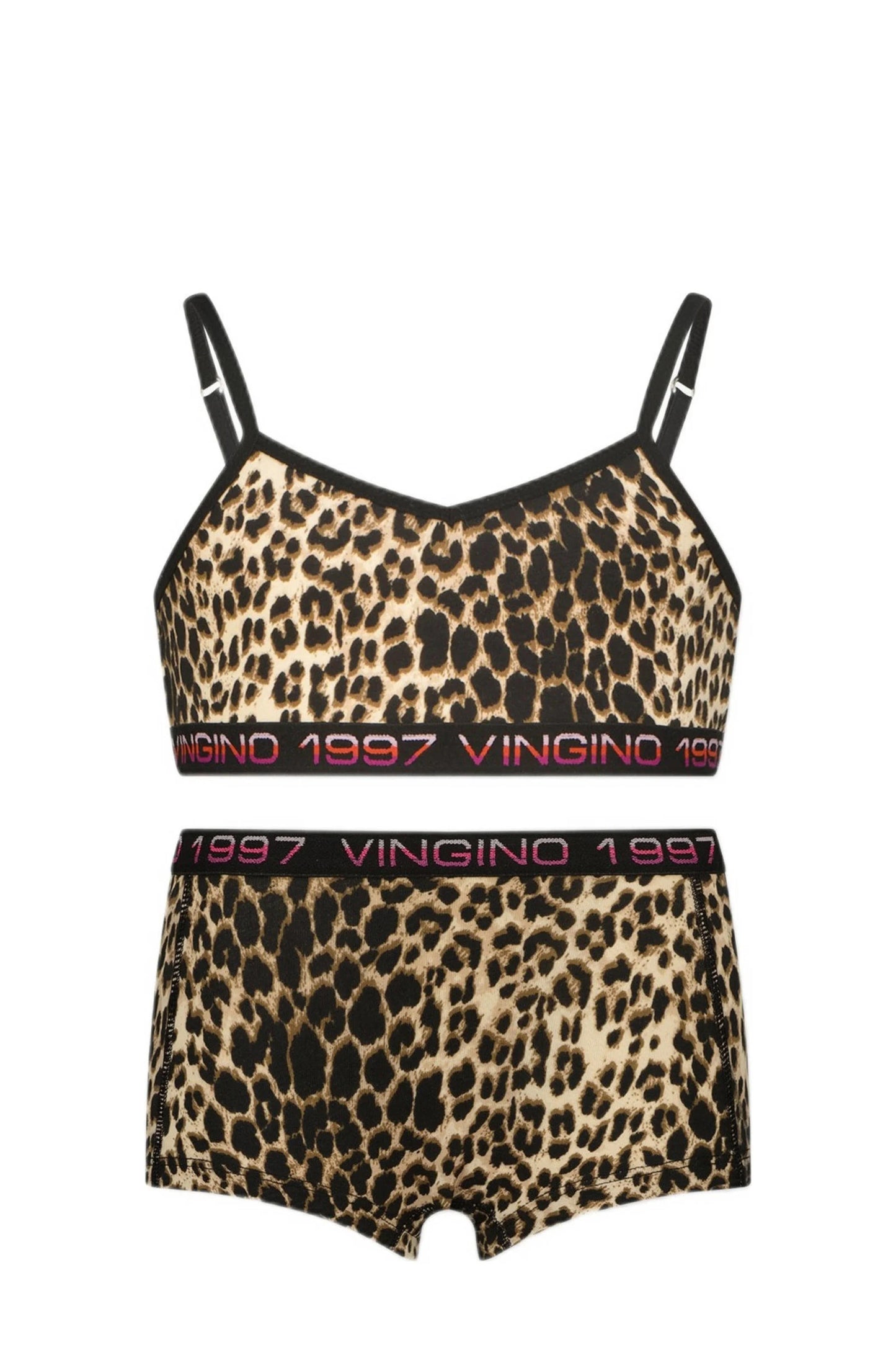 Meisjes ondergoed animal top set